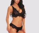 Completo intimo nero