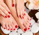 Pedicure e manicure 💜