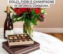 Fiori ,cioccolato e champagne ❤️